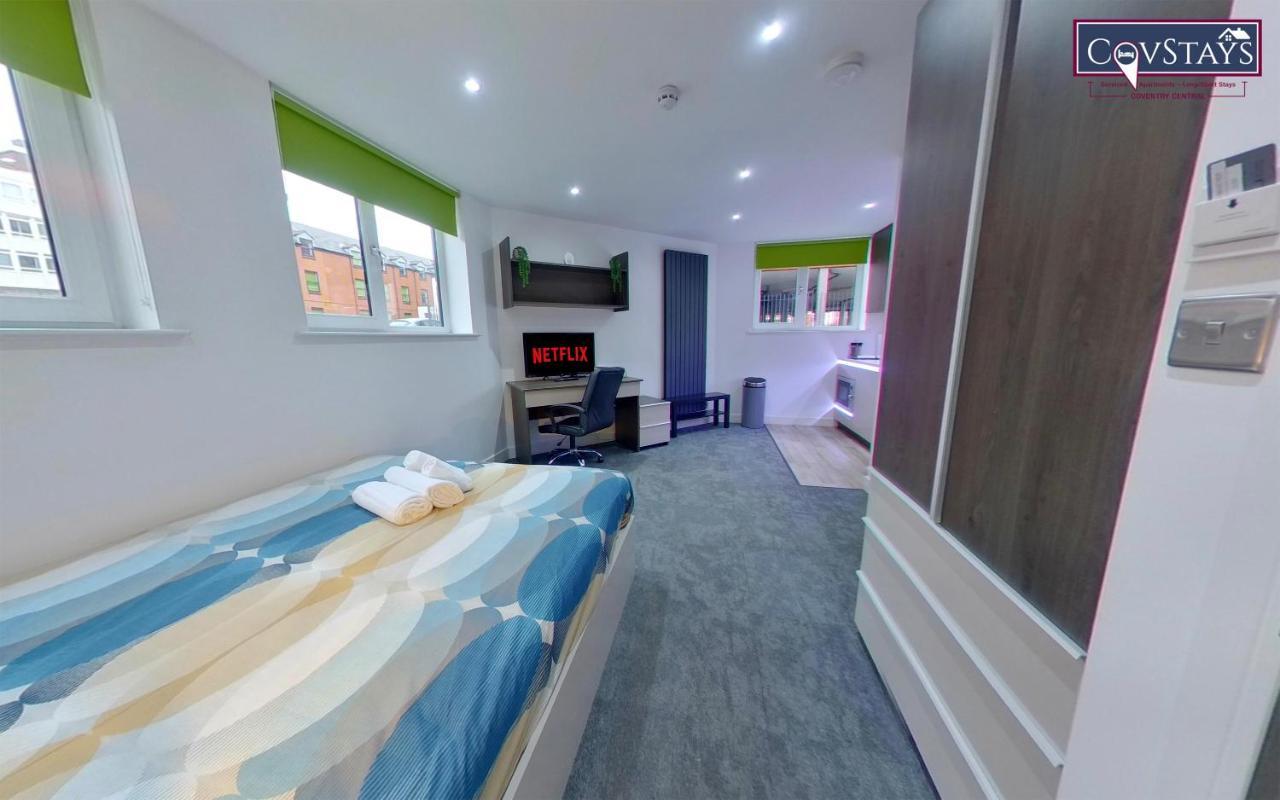 New House - Magnificent Studios In Coventry City Centre, Free Parking, By Covstays المظهر الخارجي الصورة