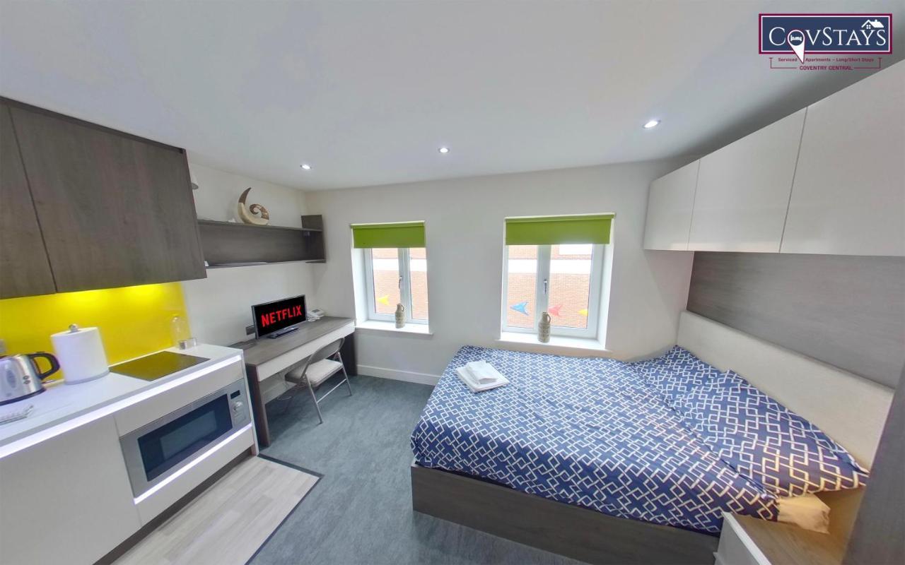New House - Magnificent Studios In Coventry City Centre, Free Parking, By Covstays المظهر الخارجي الصورة