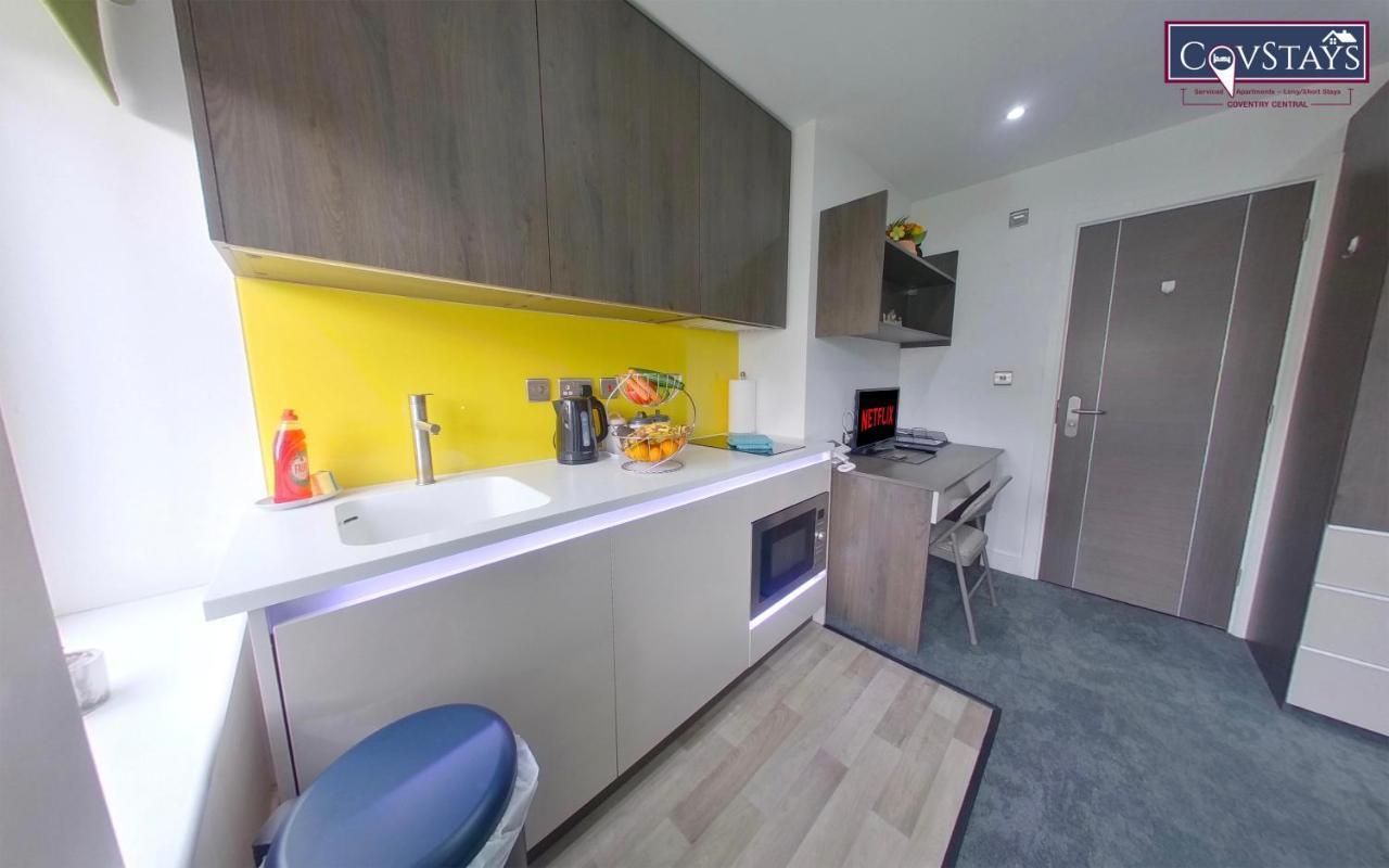 New House - Magnificent Studios In Coventry City Centre, Free Parking, By Covstays المظهر الخارجي الصورة