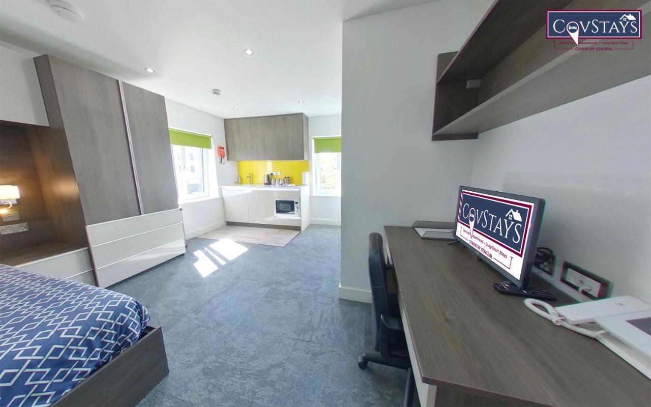 New House - Magnificent Studios In Coventry City Centre, Free Parking, By Covstays المظهر الخارجي الصورة