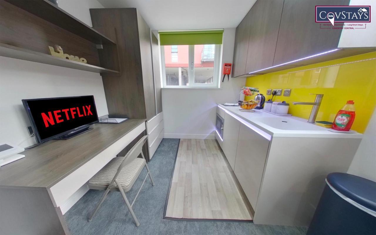 New House - Magnificent Studios In Coventry City Centre, Free Parking, By Covstays المظهر الخارجي الصورة